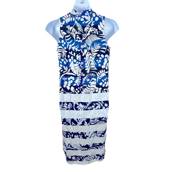 Mara Hoffman Anguilla Shirtdress Sleeveless Tropical Print Size Medium - Picture 10 of 16